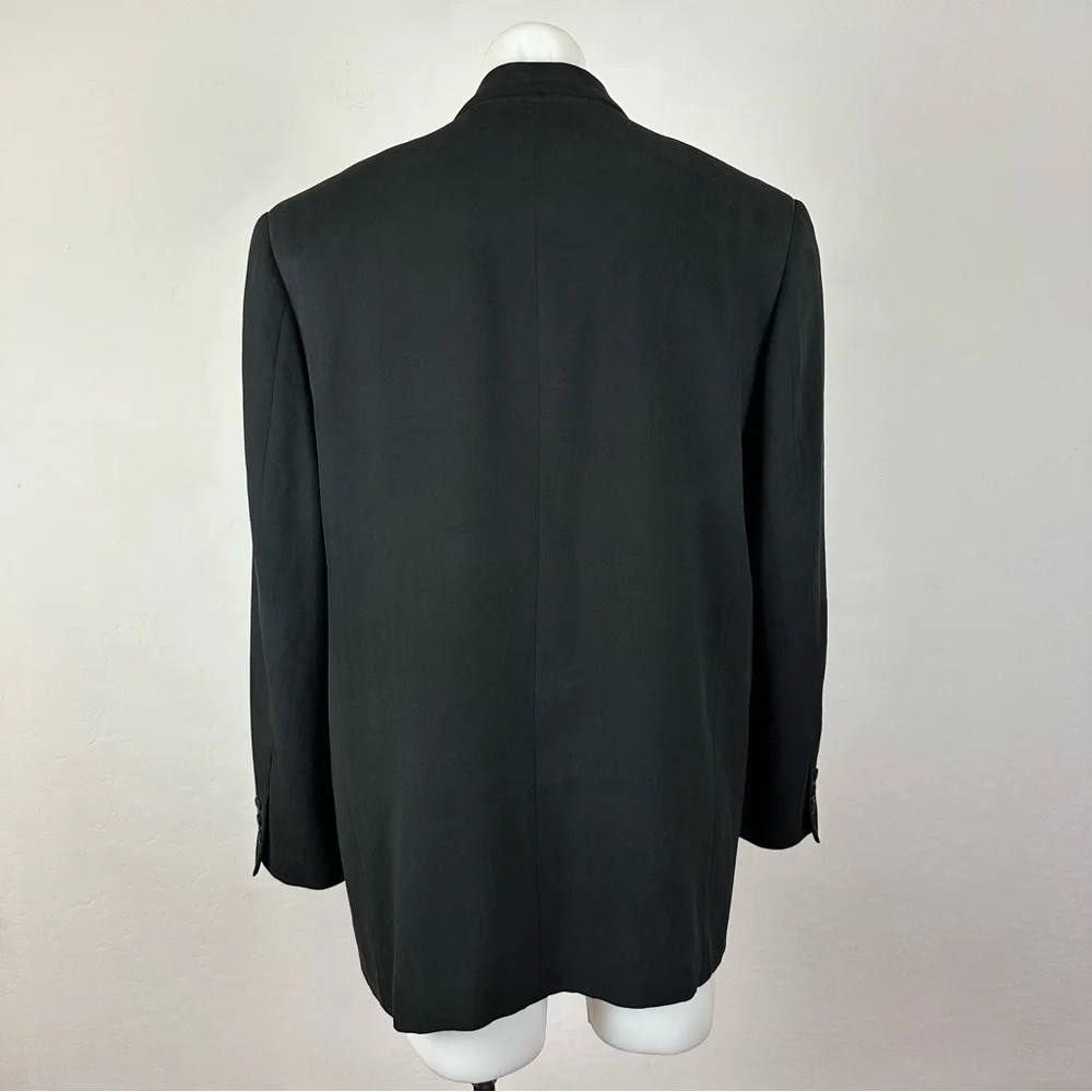 Axis LA Men’s 100% Silk Smoking Jacket